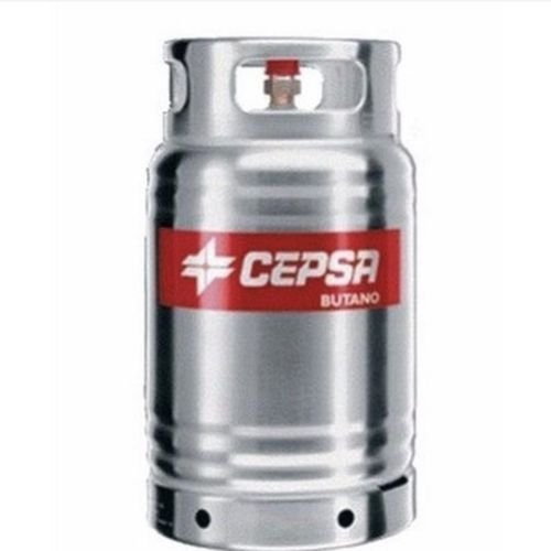 Cepsa Stainless 12.5kg Gas Cylinder for LPG Storage