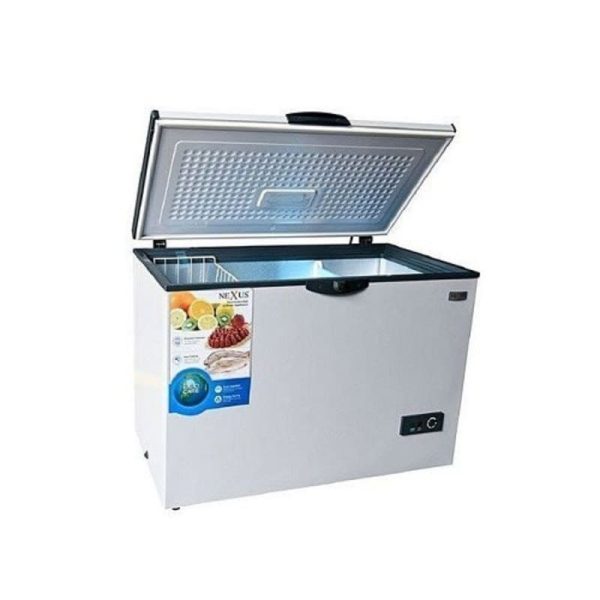 Nexus 250 Litres Energy Saving A+ Chest Freezer Nx-315H Silver with low voltage protection