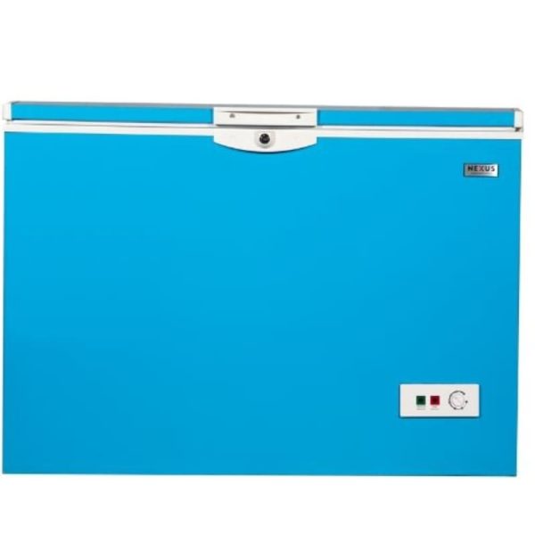 Nexus 320 litres fast cooling freezer with lock and key