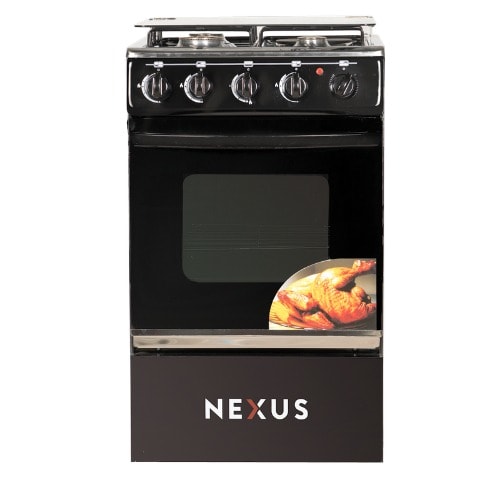 Nexus 3+1 Burner Standing Gas Cooker With Oven - Nx-5055