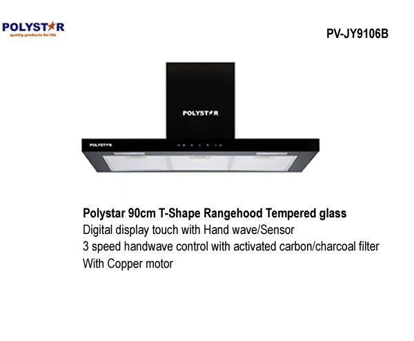 Polystar 90cm Rangehood PV-JY9109B