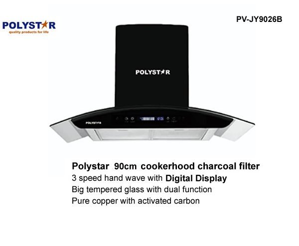 Polystar 90cm Digital  Rangehood PV-JY9026B