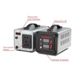 Digital voltage stabilizer for home appliances