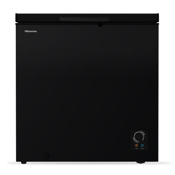 Hisense FC320SH 250L Chest Freezer with Glass Door - Front View