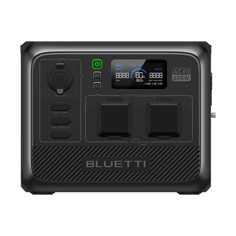 BLUETTI AC60 Portable Power Station 600W 403Wh