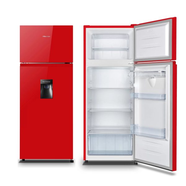 Hisense Ref 205DRB 204L Top Freezer Refrigerator with Dispenser - Front View