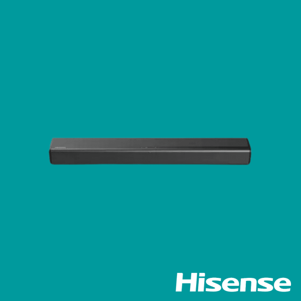Hisense HS214 80W Bluetooth 2.1CH Soundbar - Front View"