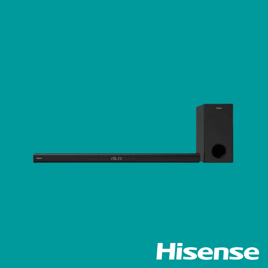 Hisense HS218 Soundbar Setup.jpg alt="Hisense HS218 200W Soundbar with Subwoofer 2.1CH"