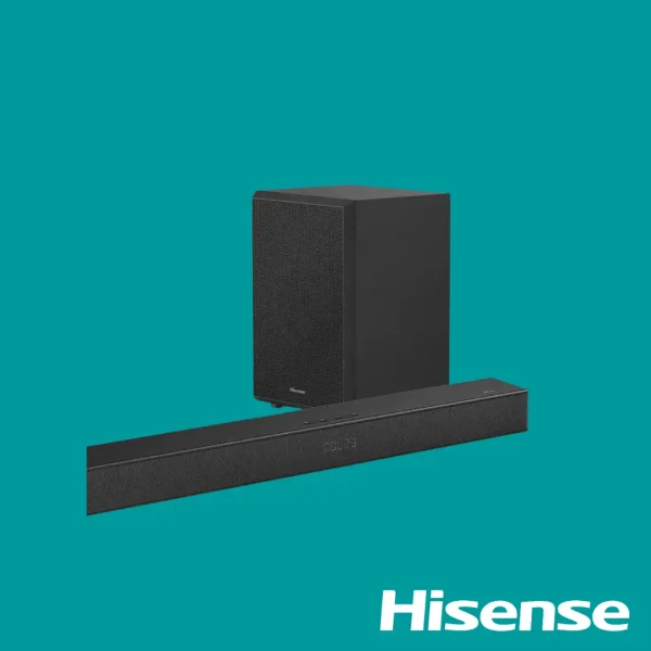alt="Hisense U5120G 510W Soundbar with Subwoofer 5.1.2CH - Front View"