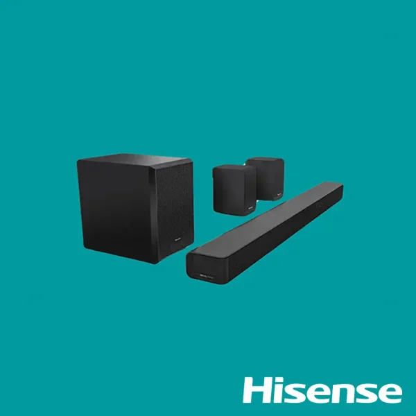 alt="Hisense AX5100G 340W Soundbar with Subwoofer 5.1CH - Front View"