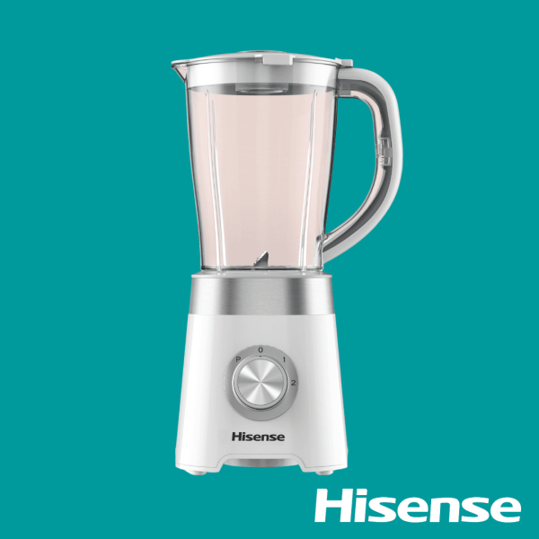 Hisense H15TBWES2 1.5L Blender 500W White Front View