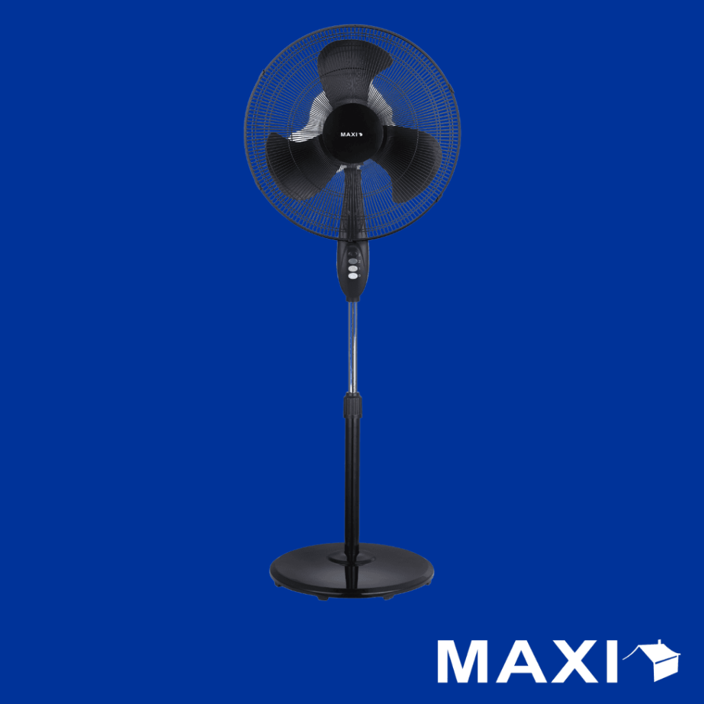 Maxi 18” Standing Fan with 3 Speed Levels for Home Use