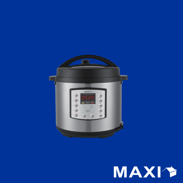 Maxi 6L Pressure Cooker with 1000W Power for Fast Cooking