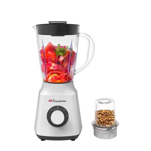 Binatone BLG-410 Blender Unbreakable Jar and Stainless Steel Blades