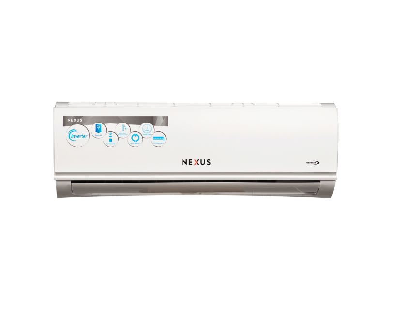 Nexus 2HP Inverter Air Conditioner with installation kit front view