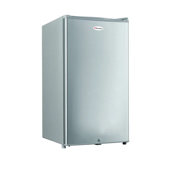 Binatone 90L Single Door Refrigerator FR-110 Dark Silver with Freezer