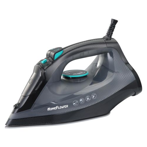Homeflower Steam Iron HF STM-615 with non-stick soleplate and steam burst function