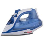 Homeflower Steam Iron HF STM-607 2200W with non-stick soleplate.