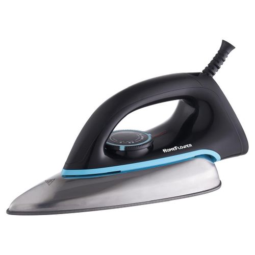 Homeflower Dry Iron HF DR-16 with 1000W and Teflon soleplate.