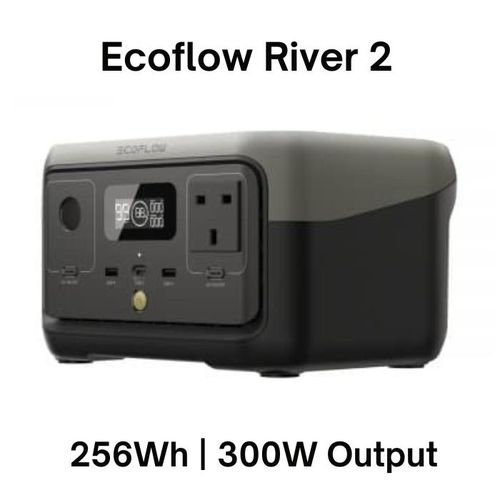 EcoFlow River 2 Portable Power Station – 256Wh LiFePO₄ Battery, Fast Charging Power Bank for Outdoor and Home | PerfectMalls Nigeria