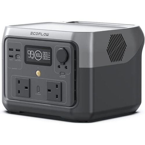 EcoFlow River 2 Max 512Wh 500W Portable Solar Generator – LiFePO₄ Battery, Fast Charging Power Station | PerfectMalls Nigeria