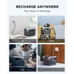 ECOFLOW 512Wh 500W Portable Solar Generator River 2 Max – For Home and Outdoor Power Needs