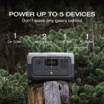 EcoFlow River 2 Portable Power Station – 256Wh LiFePO₄ Battery