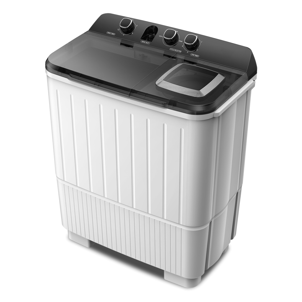 QASA 9.8kg Twin Tub Washing Machine QTT-154Q2 for home laundry