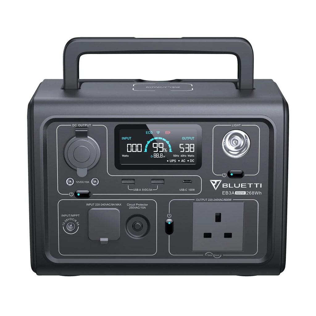 BLUETTI EB3A 600W 268Wh Portable Power Station Nigeria