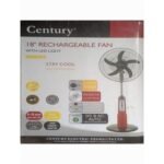 Century FRC-45-E rechargeable fan front view