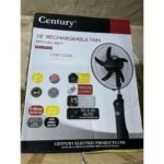 Century FRC-45-H1 rechargeable fan front view