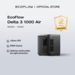 EcoFlow DELTA 3 1000 Air 500W power station ports and output
