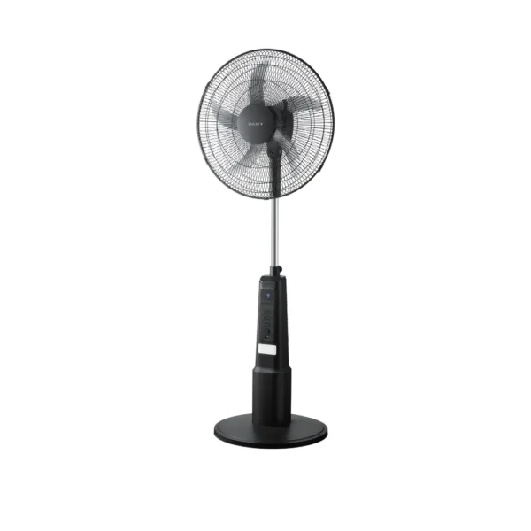 Maxi 18 inch rechargeable standing fan MAXIFAN45-25MRD black