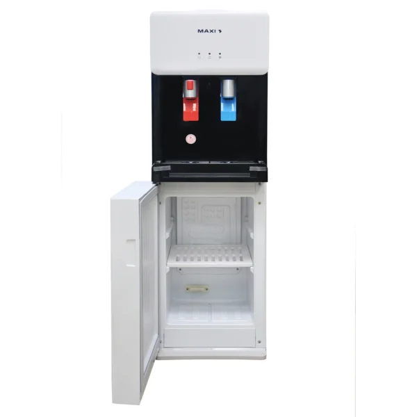 Maxi 1675S-B water dispenser with 20L bottom fridge