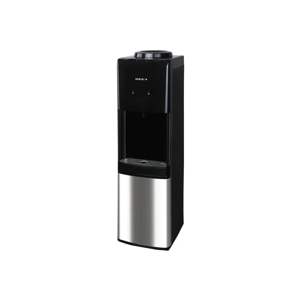 Maxi YL1242S 3 faucet water dispenser silver and black