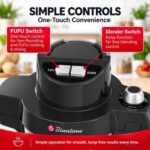 Binatone FUFU-6600 fufu maker with 900W heating and 400W mixing motor