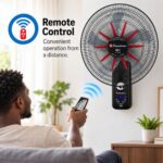 Binatone RCF-1807 WF rechargeable wall fan